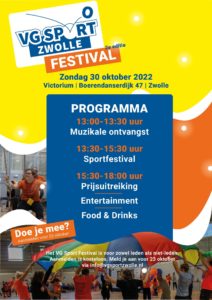 Flyer VG Sport Festival 2022